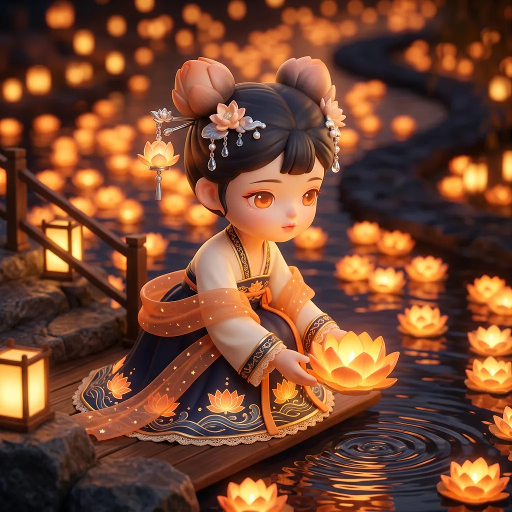 中元·河灯渡魂 · 灯河