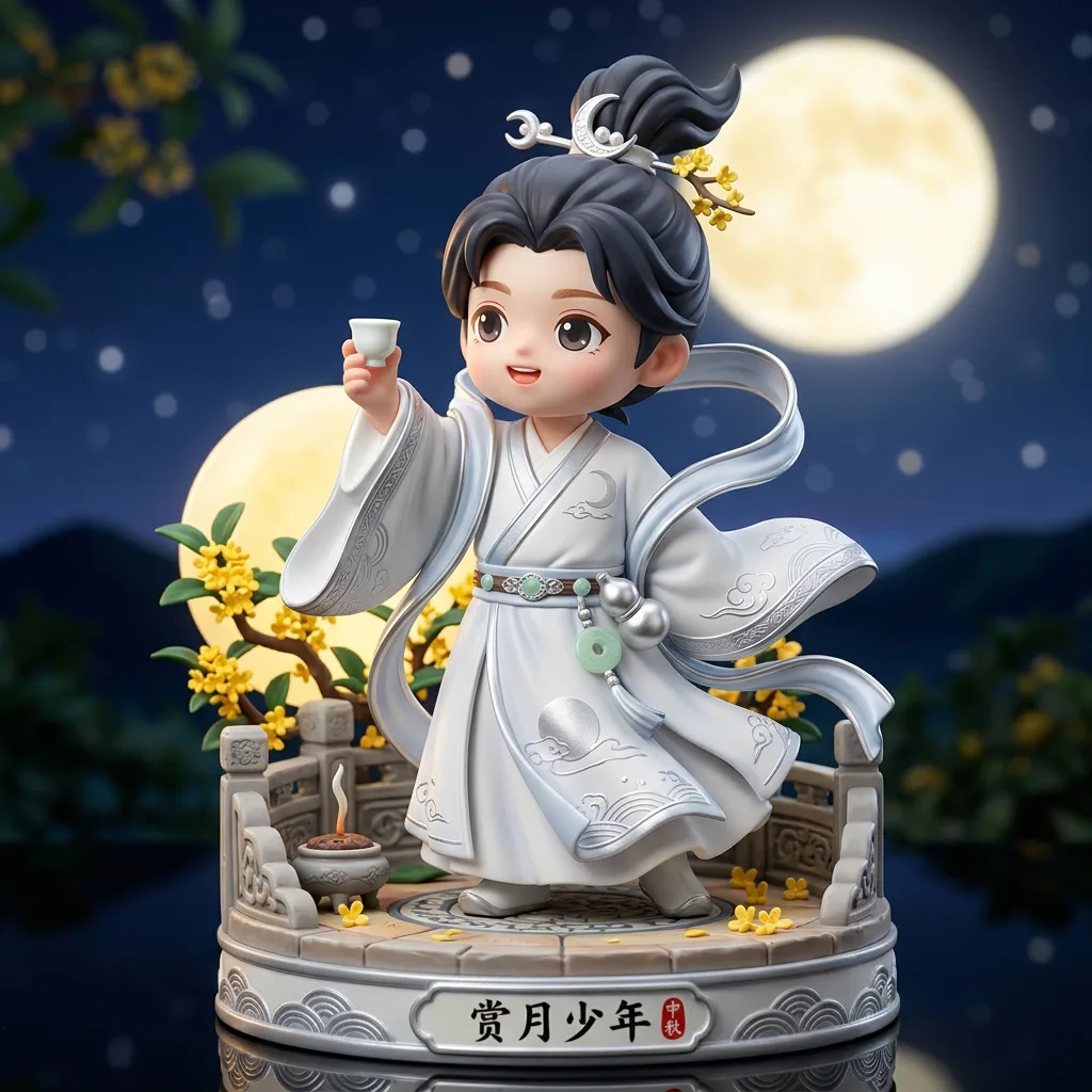 中秋·举樽邀月 · 月邀