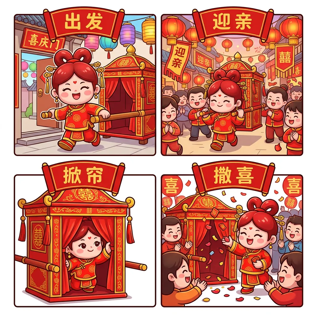 280_轿红_四格漫画