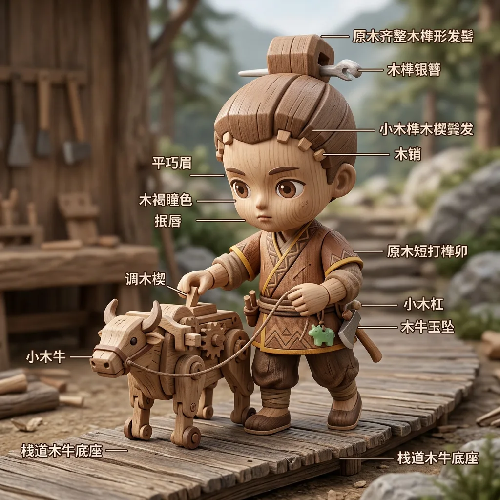 木牛流马·榫卯自行 · 木流
