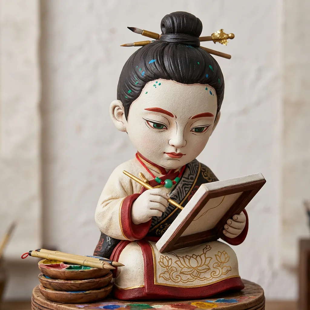 唐卡·矿彩圣画 · 唐丹
